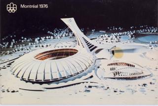 Pohlednice olympijská vesnice Montreal, 1976 II