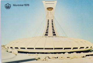 Pohlednice olympijská vesnice Montreal, 1976 III