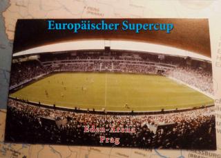 Pohlednice Prag, Ede Arena, Europaischer Supercup, GW508
