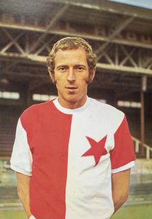 Pohlednice - Robert Segmuller- Slavia Praha, 1978