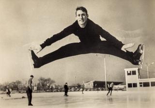Pohlednice , Sportovci ,Alain Calmat, Innsbruck, 1964
