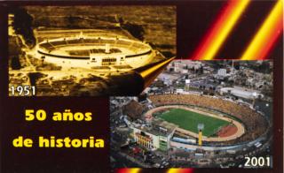 Pohlednice stadion, 50 aňos de historia, Estadio Olímpico Atahualpa, 2001