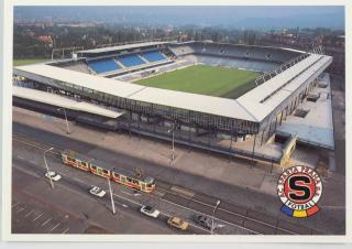 Pohlednice stadión, AC Sparta Praha fotbal