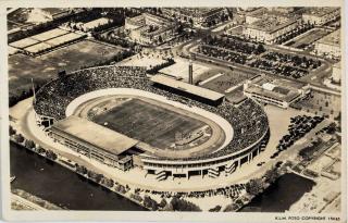Pohlednice stadión, Amsterdam Olympisch stadion, 1947