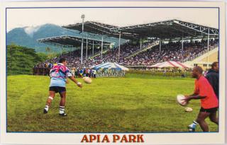 Pohlednice stadion, Apia Park