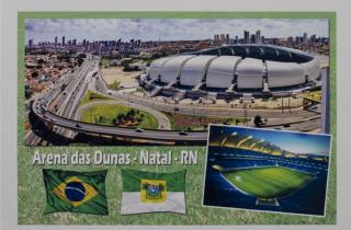 Pohlednice stadión, Arena das Dunas-Natal-RN
