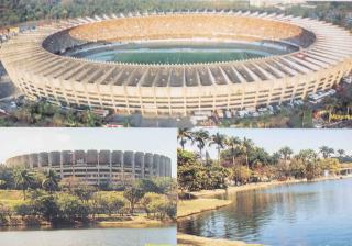 Pohlednice Stadion, Belo Horizonte, MG Brasil