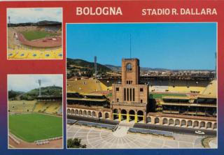 Pohlednice stadion, Bologna, Stadio R. Dallara