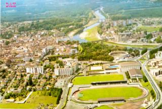 Pohlednice stadion, DAX, Vue generale