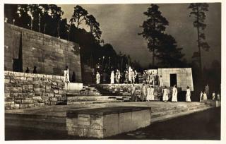 Pohlednice Stadion, Der Einzug des Heraklas, Olympia