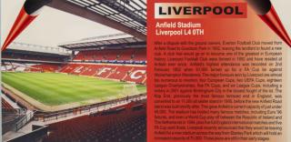 Pohlednice stadion DL, Liverpool, Anfield Road
