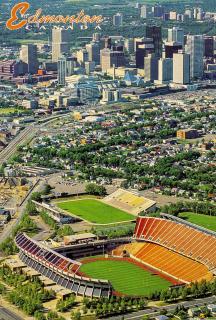 Pohlednice stadion , Edmonton, Alberta, Canada, 6699