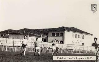 Pohlednice stadion, Estádio Moisés Lupion, 1935