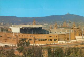 Pohlednice stadion, Estadio Olimpico de Montjuic