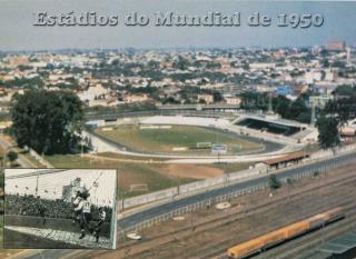 Pohlednice stadión, Estadios do Mundial de 1950