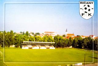 Pohlednice stadion, FK Říčany