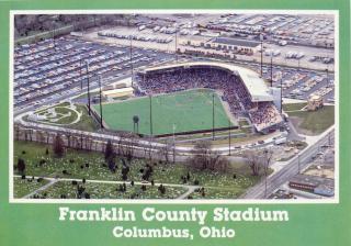 Pohlednice stadion, Franklin County Stadium, Columbus