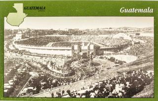 Pohlednice stadion,  Guatemala, Ciudad de Guatemala