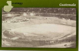 Pohlednice stadion,  Guatemala, Ciudad de Guatemala, Estadio Mateo