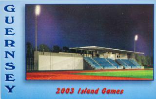 Pohlednice Stadion, Guernsey, 2003 Island Games
