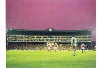 Pohlednice stadion, High in North London