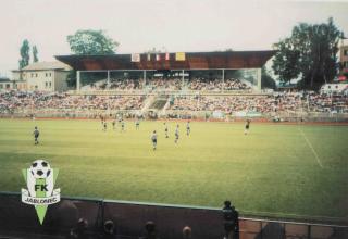 Pohlednice  - Stadion Jablonec nad Nisou - Střelnice, 1997
