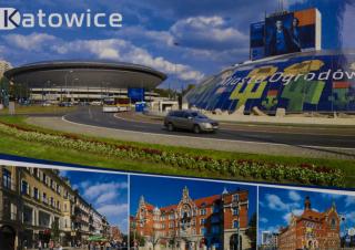 Pohlednice stadión, Katowice