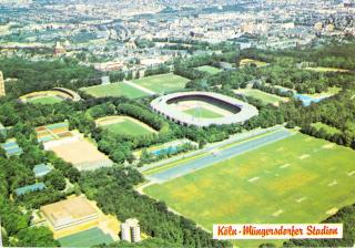 Pohlednice stadion, Koln, Mungersdorfer Stadion