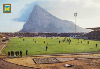 Pohlednice stadion, La Linea, Cadíz