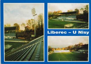 Pohlednice Stadion, Liberec - U Nisy