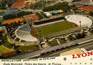 Pohlednice stadión, Lyon