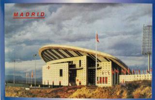 Pohlednice Stadion,  Madrid Espaňa