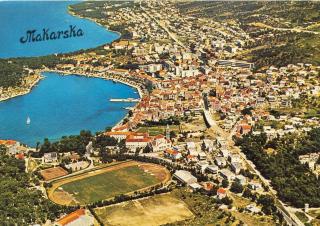 Pohlednice stadion,  Makarska