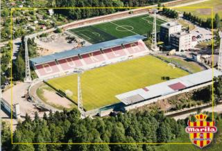 Pohlednice stadion, Marila FC, Příbram (2)