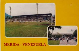 Pohlednice stadion, Merida Venezuela