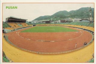 Pohlednice stadion, Pusan, Mutum Undollang, Korea