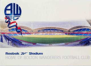 Pohlednice stadion, Reebok Stadium, Bolton Wanderers