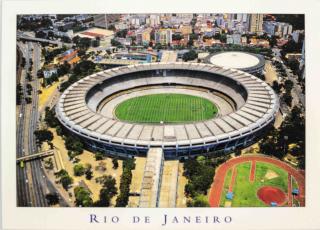 Pohlednice stadion,Rio de Janeiro, Maracana