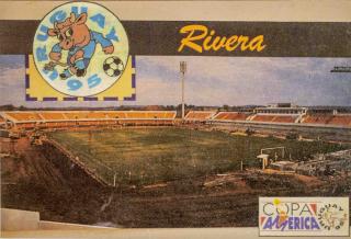 Pohlednice stadion , Riviera, Copa America, Uruguay