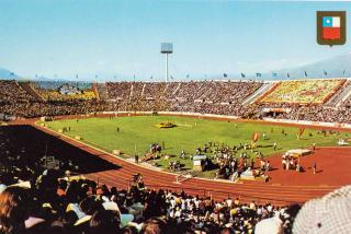 Pohlednice Stadion, Santiago, Estadio National
