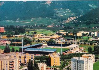 Pohlednice stadion, Sion, Stade Tourbillion