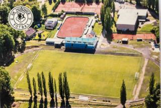 Pohlednice stadion, SK Hořovice fotbal