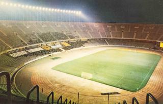 Pohlednice Stadion, Stade du 5 Julliet la Nuit