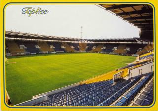 Pohlednice stadion, Teplice, Stadion na Stínadlech