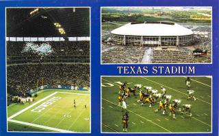 Pohlednice Stadion, Texas Stadium