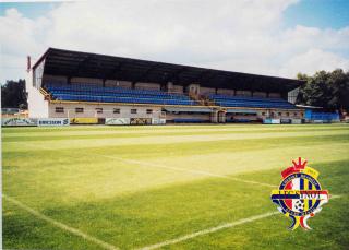 Pohlednice stadion, Uherské Hradiště, 1. FC Synot 2001