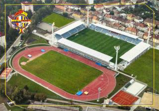Pohlednice stadion, Uherské Hradiště, 1. FC Synot , 2003