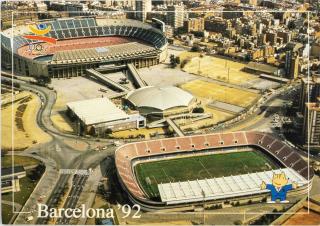 Pohlednice stadion VF,  257 Coleccion Olympica Barcelona 1992