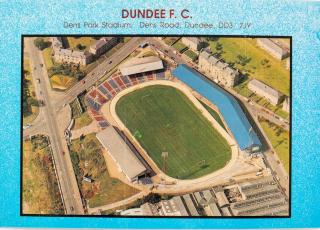 Pohlednice stadion VF, Dundee FC, Dens Park