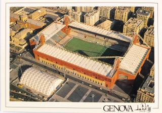 Pohlednice stadion VF  - Genova